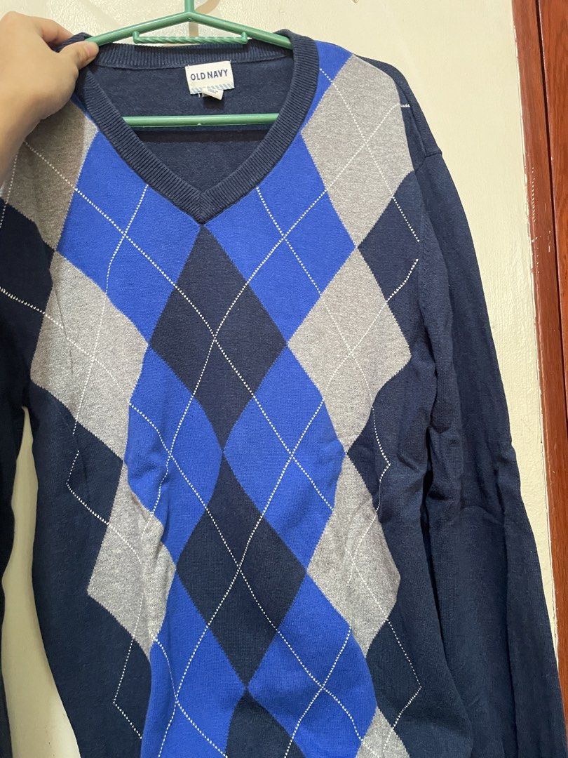 size small old navy argyle top longsleeve (Category: Longsleeves) located in Quezon City. Submitted by leocurations (Listing ID 1467395756, Image 1). Description: .