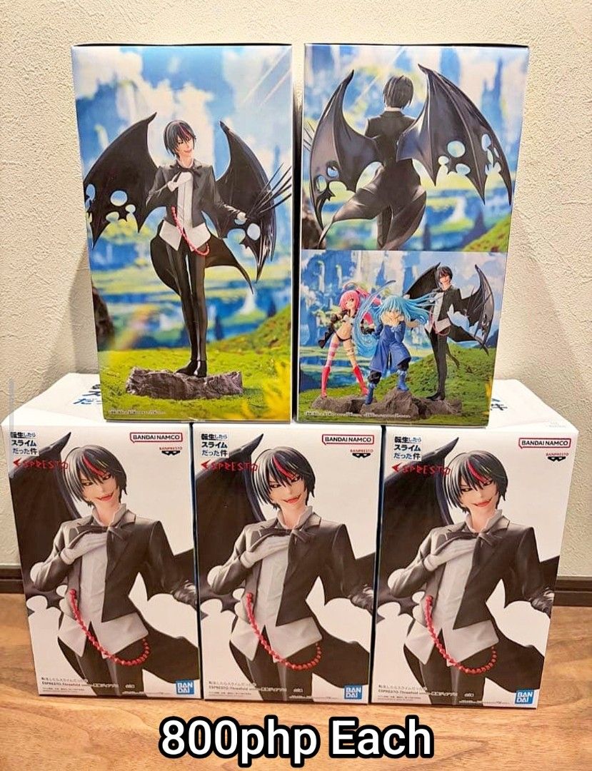 Slime - Espresto Diablo (Category: Figurines & Statues) located in Manila. Submitted by sagehub.collectibles (Listing ID 1467435739, Image 1). Description: 🔥This Item is Pre-Order🔥 🗓️ETA: October/November 2026 💵50% Downpayment 💯Authentic Anime Figure 📍 Pampanga 🔥MIB Condition 🔵Blue App: SageHub Collectibles Direct message for more details.