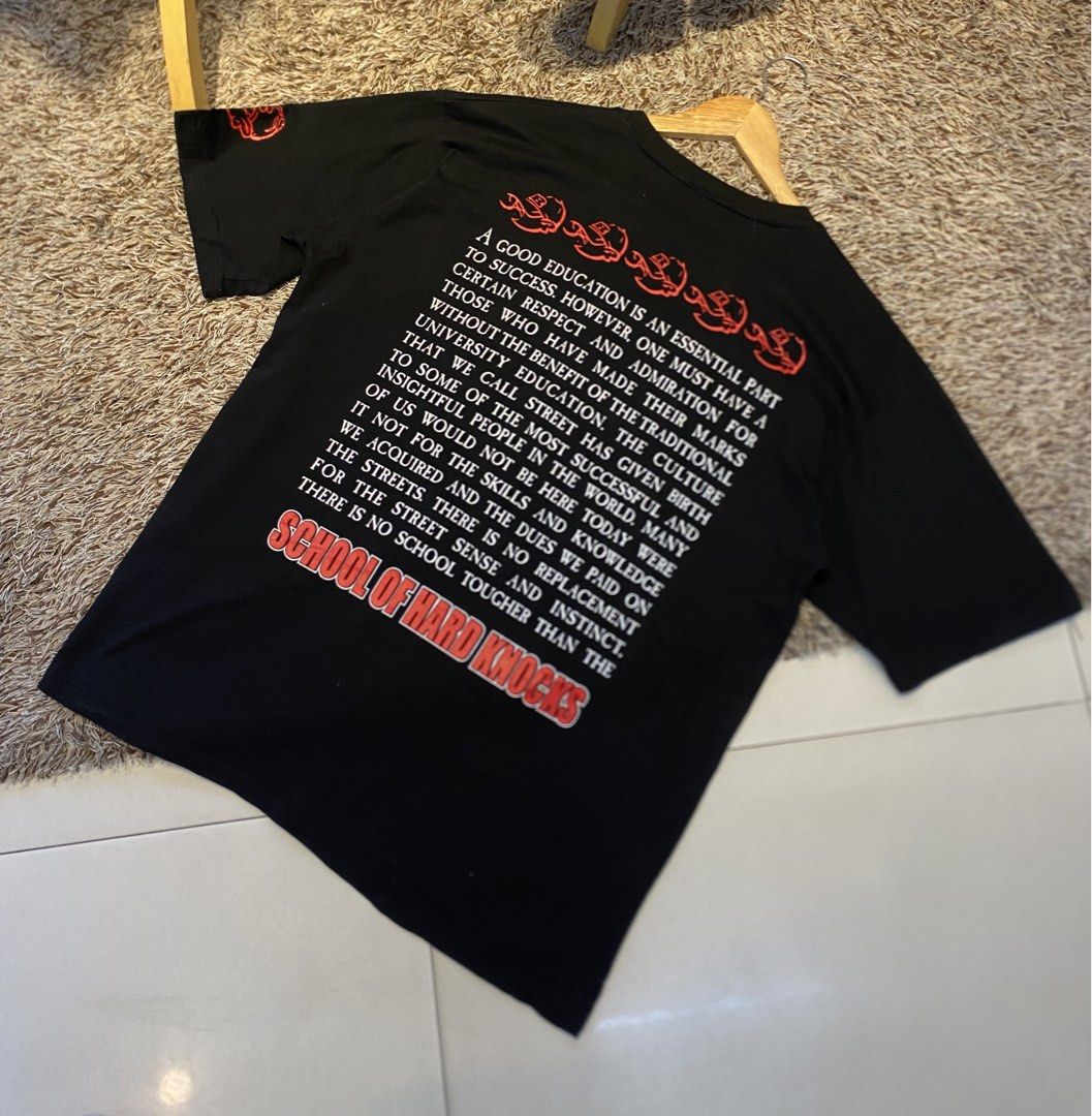 SOHK Y2K (Category: Formal Shirts) located in Alegria. Submitted by thriftedpinas (Listing ID 1467476721, Image 2). Description: Y2K SOHK School of hardknocks Size : XL Dimension : 23.5 / 29.5 Condition : 9/10 Colorate : 9.5/10 Php : 600 freeship.