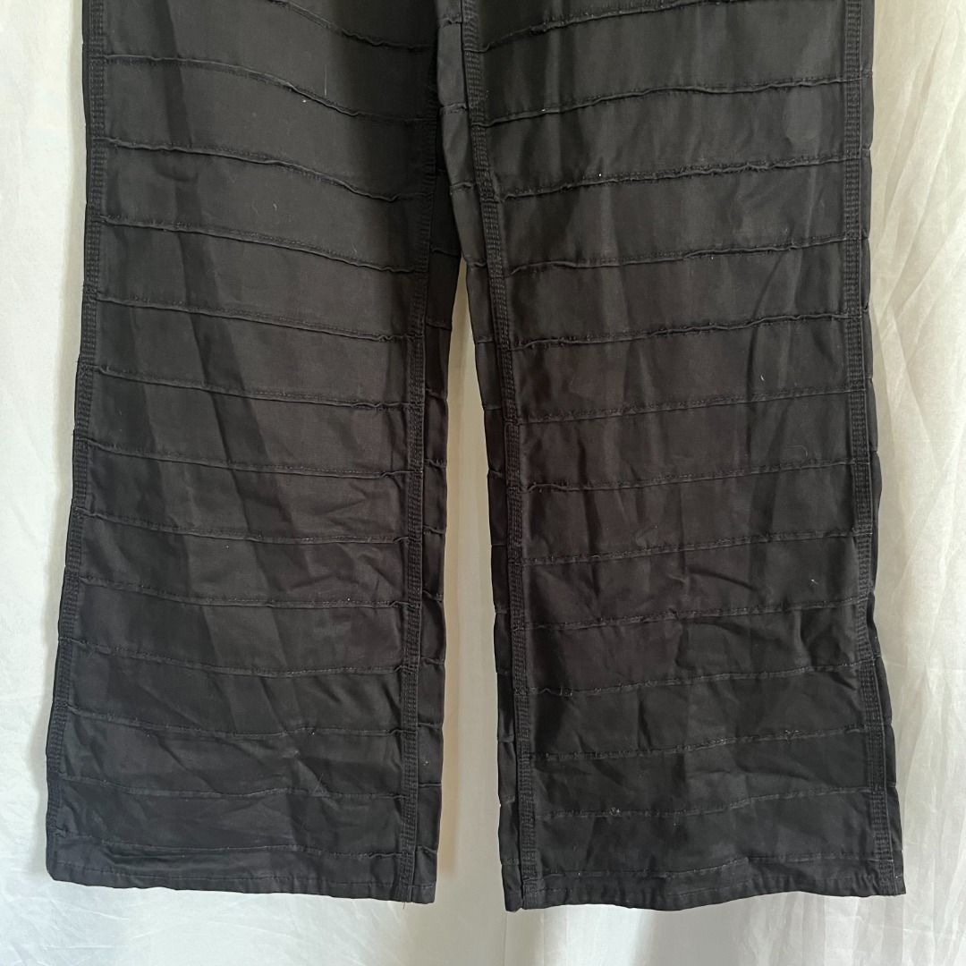 Somar Ahab Moors Pants(IYKYK) (Category: Jeans) located in Quezon. Submitted by _babypluto (Listing ID 1467448427, Image 3). Description: Tagged size: 32 Condition: few sign of usage but still in a very good condition Measurements: Thigh: 12 inches Knee: 10.5 inches Waist: 32 inches Inseam: 27.5 inches Length: 40.5 inches Leg Opening: 11.5 inches Front Rise: 12.5 inches Tags: Raf simons, rick owens, undercover.