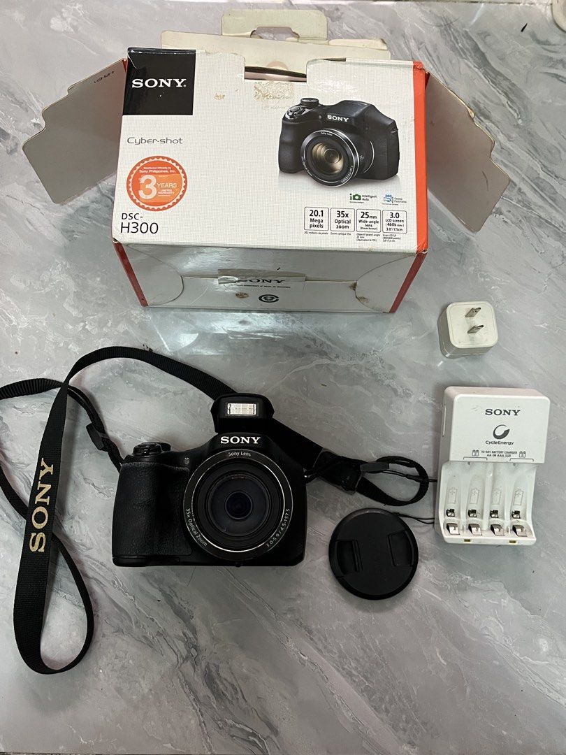 Sony Cyber-shot DSC-H300 (Category: Cameras) located in Munoz. Submitted by jaicc (Listing ID 1467422275, Image 1). Description: Sony Cyber-shot DSC-H300 w box and battery charger negotiable .