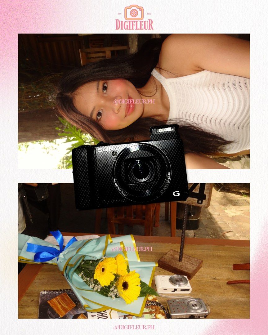 Sony Cybershot DSC-HX9V (Category: Cameras) located in Batangas. Submitted by monicca.lyra (Listing ID 1467480272, Image 2). Description: (Black Carbon Finish) - 16.2 megapixels with 16x optical zoom - Built-in pop-up flash - 10/10 condition inclusions: Battery, charger, 64GB SD card, card reader, strap, and protective pouch - Meet-ups: Available in Lipa, Batangas, and Manila - Shipping: Via LBC - Payment: MariBank or cash on meet-up.