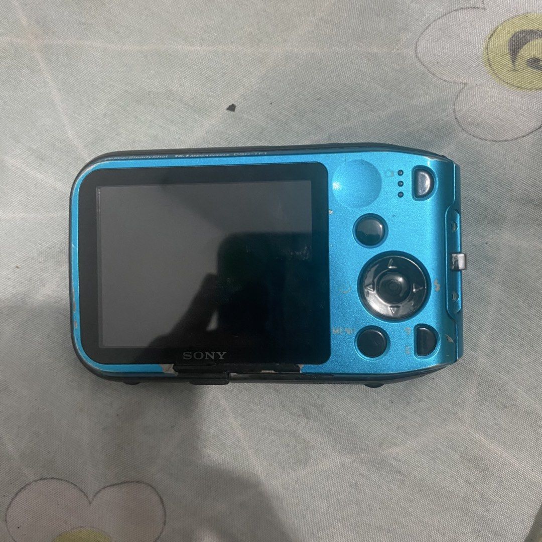 SONY CYBER-SHOT DSC-TF1 (Category: Cameras) located in Manila. Submitted by sunbleachedflies (Listing ID 1467373286, Image 1). Description: ✨ UNIT ONLY | AS-IS / FOR REPAIR INCLUSIONS: * Sony Cyber-shot DSC-TF1 camera unit only ISSUES / DEFECTS: * Camera turns on * Displays “Please turn the power off and on again” during setup/use * Difficult to turn off when the error appears * Not functioning properly * Possible lens error (not yet professional