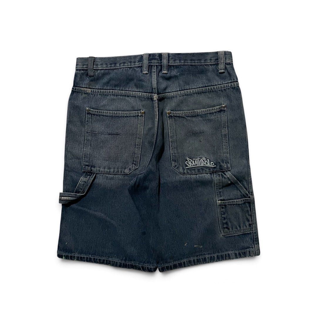Southpole Y2k Jorts (Category: Jeans) located in Quezon City. Submitted by mr.everythang (Listing ID 1467521863, Image 1). Description: Southpole Sz 34 Length 25 Leg Opening 13 Issue: Sign of usage Excellent Condition (workwear condi) .