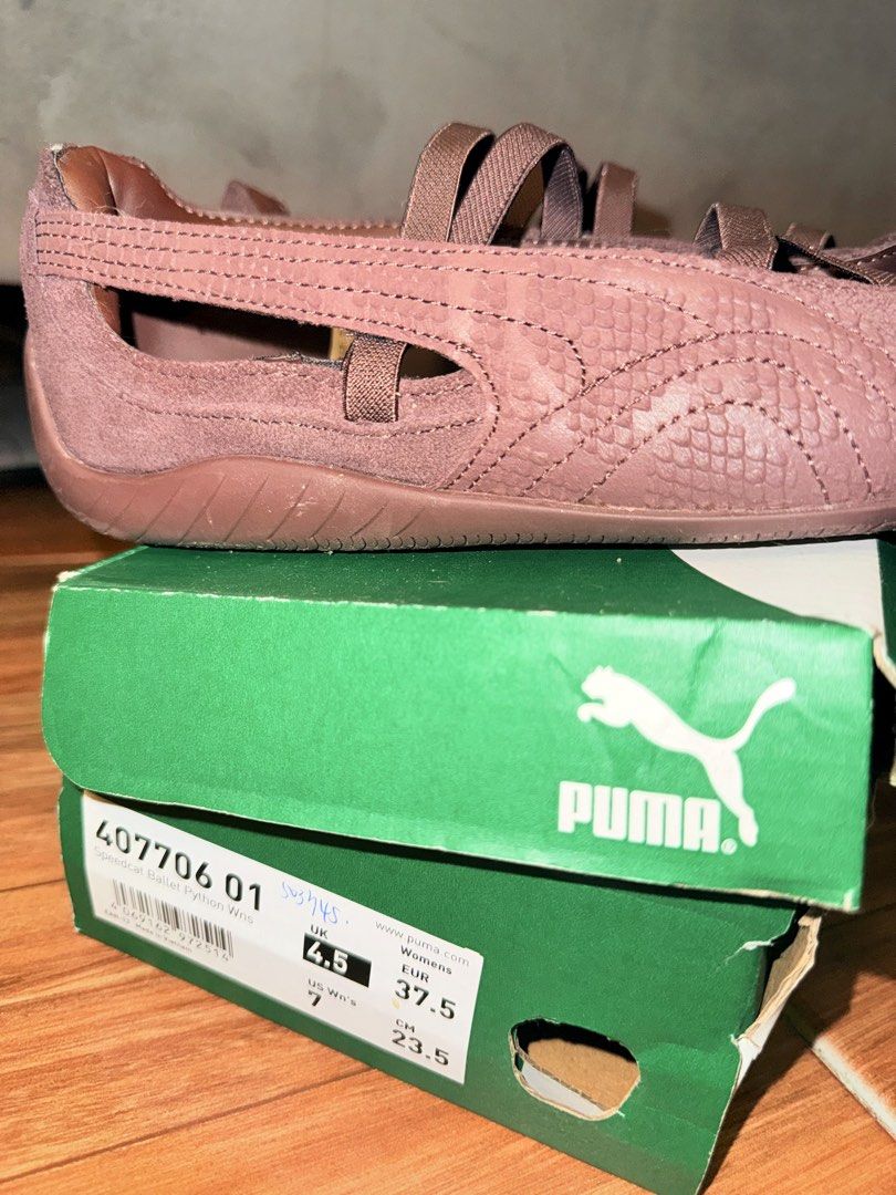 Speedcat Ballet Python WNS (Category: Sneakers) located in Bulacan. Submitted by lucille.mantilla (Listing ID 1467539672, Image 3). Description: Bought in Taiwan just last month and only worn for a few hours. US Size 7 (23.5 cm). Such a pretty color! Comes with the original box..