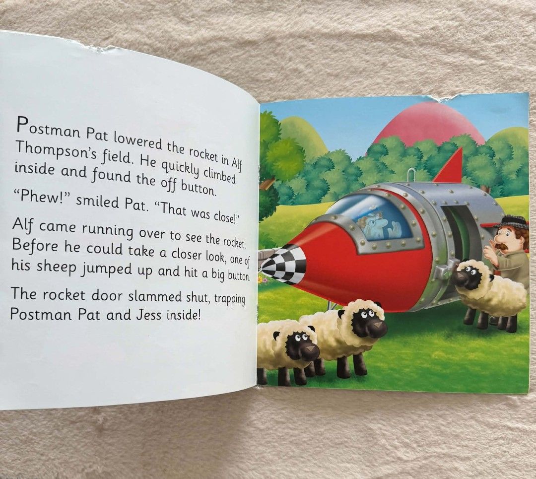 Postman Pat’s Speedy Special Delivery (Category: Children's Books) located in Santiago. Submitted by bookworm_club (Listing ID 1467444927, Image 2). Description: 📚no cancellation, return or exchange. 📚secondhand books. some books are in good condition while some has minimal flaws (foxing, creases, dog-eared pages, etc.) 📚reasonable haggling is allowed. 💰MOP: For same day pickup - CASH & BANK TRANSFER For shipping or scheduled pickup - BANK TR