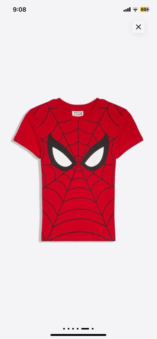 Spiderman bershka fitted top (Category: Tshirts & Polo Shirts ) located in Taytay. Submitted by barbiemilli (Listing ID 1467397745, Image 1). Description: Spiderman bershka fitted top Brand new with tag 1 stock only Size is XL but the style is very fitted.
