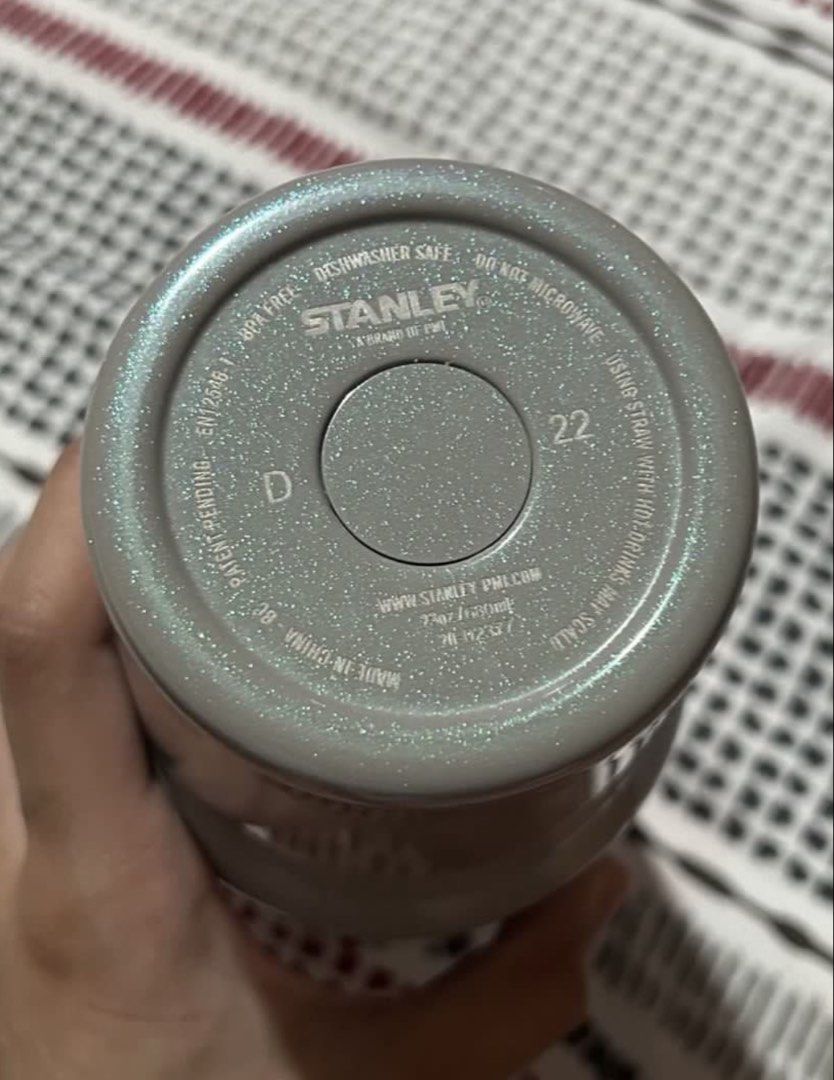Stanley Quencher Limited Edition Pearl Silver Gray (Category: Water Bottles & Tumblers) located in Las Pinas. Submitted by ameothings (Listing ID 1467539877, Image 3). Description: Used for a week. 23oz Rfs: too much tumblers Authentic. bought from Chris Sports dm if interested!.