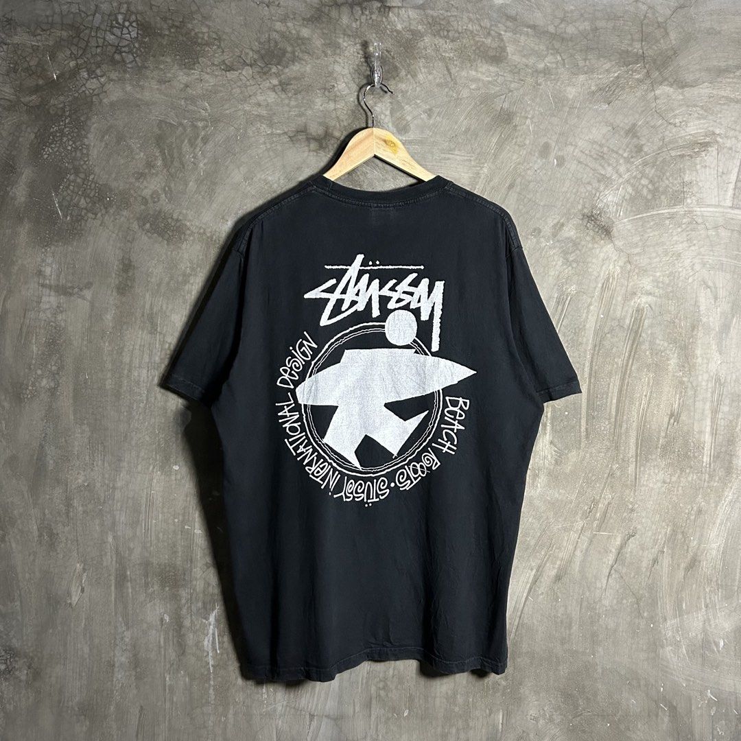 Stussy - Beach Roots Pigment Dyed Tee (Category: Tshirts & Polo Shirts ) located in Tayabas. Submitted by streetdepartment (Listing ID 1467546779, Image 1). Description: Stussy - Beach Roots Pigment Dyed Tee Very good condition Flaw/s: hairlines and needswash Size: Large fits XL Measurements (inches): Width: 24” Length: 31.5” Dm to purchase! Note: Manage your expectations as you are dealing with secondhand items. Color may vary due to lighting. N