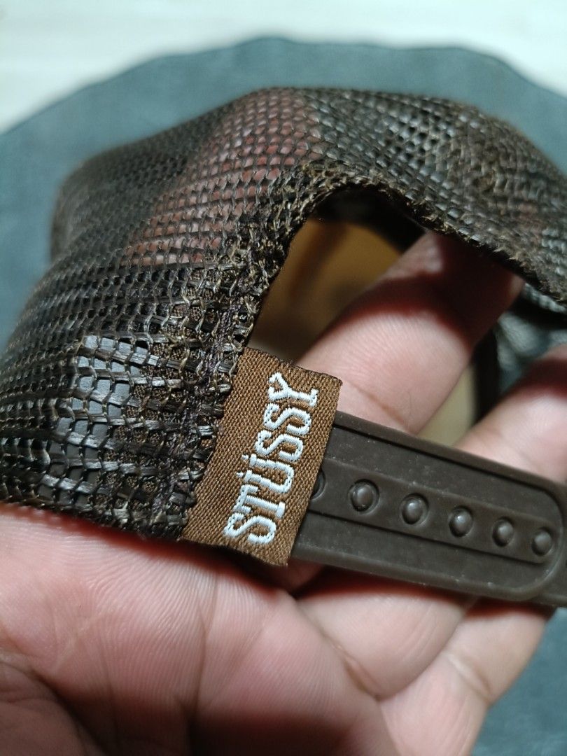 Stussy Headgear (Category: Caps & Hats) located in Cagayan de Oro. Submitted by rjr_thrift (Listing ID 1467408584, Image 2). Description: Stüssy Headgear Skull Dartboard Graphic Mesh Trucker Cap ✅Authentic Excellent Condition No Issue Asking 2,500 or Best Offer 📍Location: Cagayan De Oro Dm to Purchase📩📩📩📩.