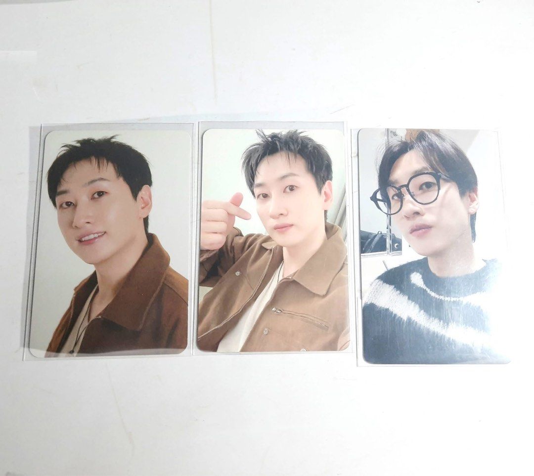 Super Junior DONGHAE Bday Sale d&e eunhyuk (Category: K-Wave Merchandise) located in Manila. Submitted by elley_ph (Listing ID 1467490503, Image 3). Description: Donghae sets = 500 to 550 only Eunhyuk sets = 485 only SOME SEALED as stated. Price is per picture. Fixed sets. no to sensitive | rfs: quitting sale d&e, onhand own pulls 🍀shipping via JnT, can ship agad LESS 50 if getting 2 sets.