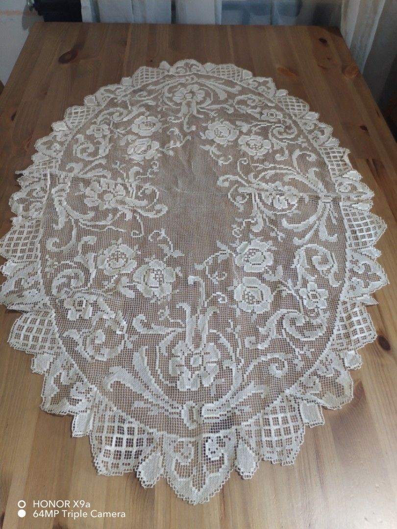 Table Runner lace (Category: Table Linen & Textiles) located in Muntinlupa City. Submitted by arciagamaryann68 (Listing ID 1467457205, Image 1). Description: lace Fabric nice in actual.