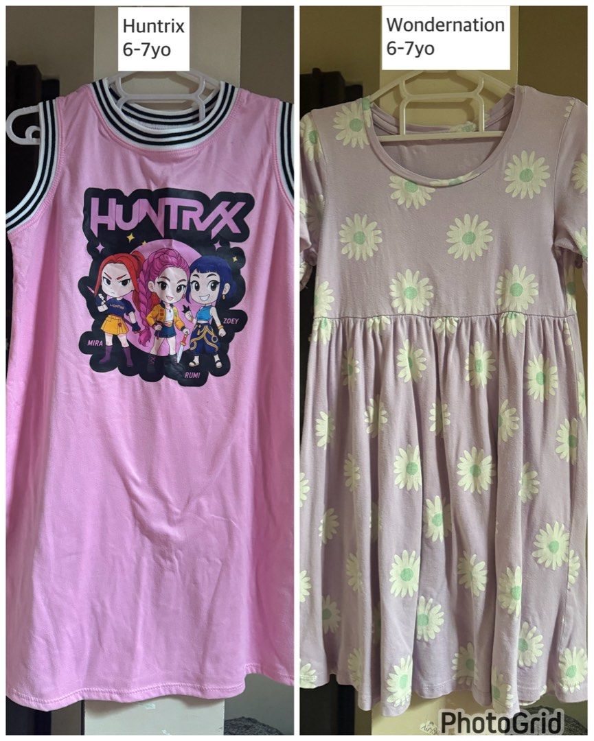Takeall Girls Dresses Bundle 6-7yo (Category: Babies & Kids Fashion) located in Los Banos. Submitted by CherishJ (Listing ID 1467462904, Image 3). Description: Take all 8pcs J&T Gcash Euc-vguc.