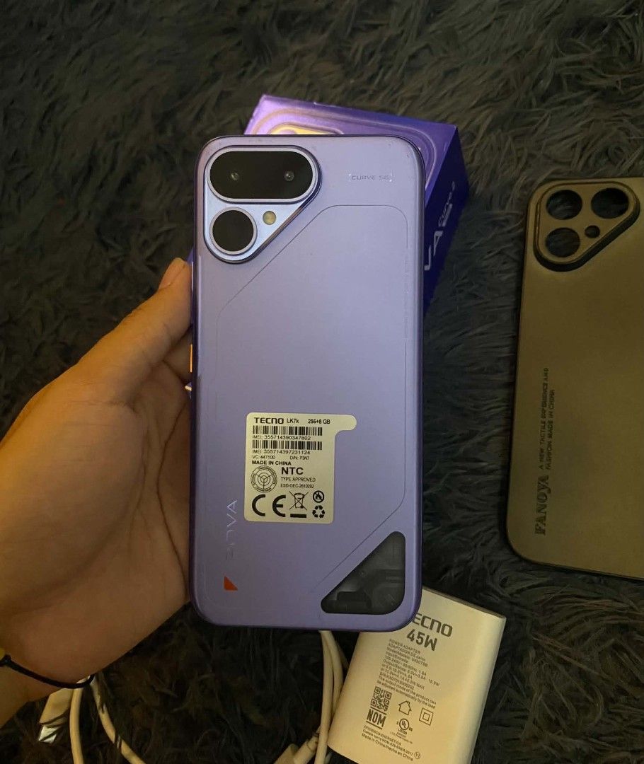 Tecno Pova Curve 2 5g (Category: Android Others) located in Manila. Submitted by synoxx (Listing ID 1467398059, Image 3). Description: FOR SALE RUSH/ 2 MONTHS OLD Tecno Pova Curve 2 5G Specs: 8000Mah Battery Capacity 16/256GB Curve Screen Slim Type 144hz Refresh Rate Dimensity 7100 5G Gaming Processor Android 16 Latest Version NO ISSUE. SOBRANG KINIS PA Good for Gaming, Camera and Daily use! Inclusion: complete box warranty MANILA LOC.