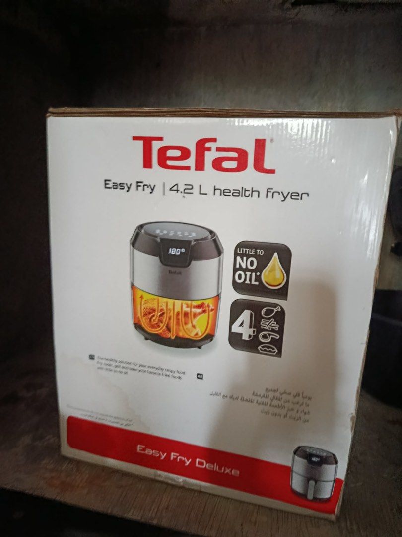 Tefal air fryer (Category: Cookware & Accessories) located in Bulacan. Submitted by fynthrift (Listing ID 1467380600, Image 2). Description: .