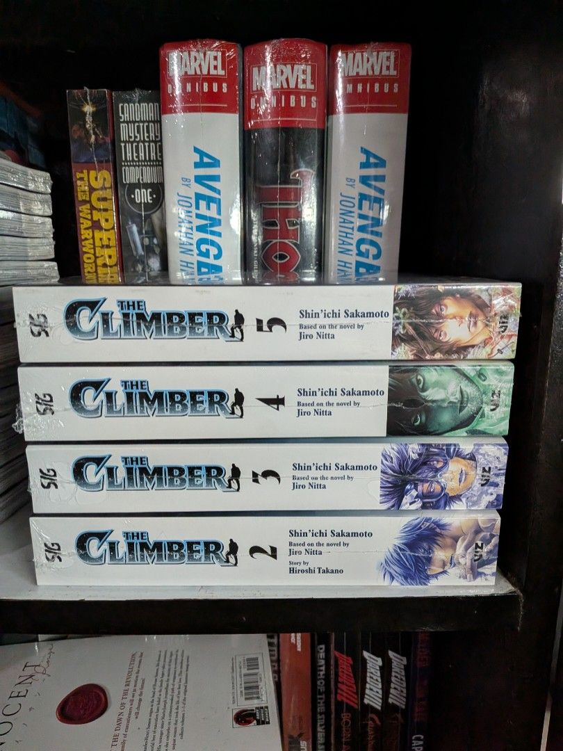The Climber vol.2-5 (Category: Comics & Manga) located in Sorsogon. Submitted by leod23 (Listing ID 1467466728, Image 1). Description: brand new.