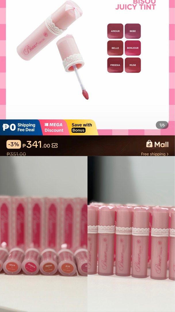 The Coquette Collection Makeup Set (Category: Makeup) located in Manila. Submitted by preshyyyyy_ (Listing ID 1467567718, Image 2). Description: - Complete Coquette Collection makeup set in a large pink checkered suitcase box - Includes Chiffon Blur Dip pots with applicators, Rococo lipsticks, Bisou juicy tints, and eyeshadow palettes - Full set with all matching boxes included inside - 100% brand new and unused - Neatly arranged in its original 