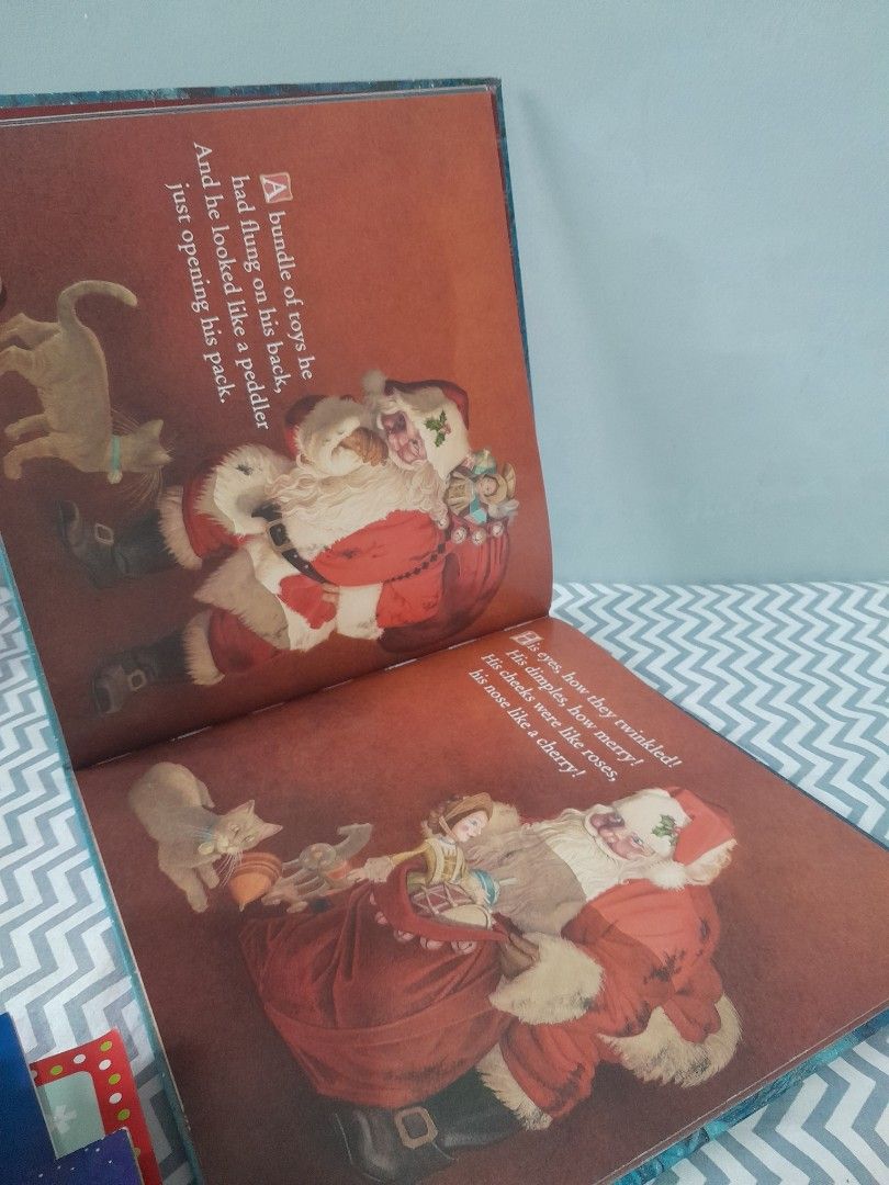 The Night Before Christmas (Category: Children's Books) located in Pasig City. Submitted by three.babybears (Listing ID 1467497447, Image 3). Description: hardcover, with flaws.
