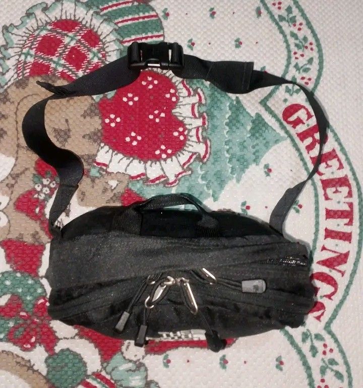 THE NORTH FACE (Category: Belt bags, Clutches and Pouches) located in Taguig. Submitted by clothingselection (Listing ID 1467475427, Image 2). Description: PTPA THE NORTH FACE BELT BAG WIDTH 11.5 LENGTH 7 EXCELLENT CONDITION NID WASH FRESH FROM BALE.