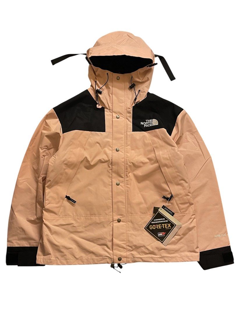 THE NORTH FACE MOUNTAIN SALMON PINK GORETEX JACKET (Category: Coats, Jackets and Outerwear) located in Pasay City. Submitted by digital_wardrobe.ph (Listing ID 1467508732, Image 1). Description: THE NORTH FACE MOUNTAIN SALMON PINK GORETEX JACKET details size: large- xxlarge width: 26.5 length: 30 price: 2k location: pasay city.