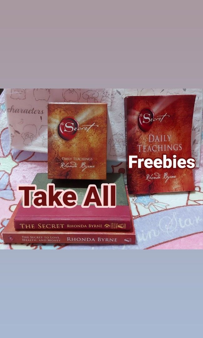 The Sicret books TAKE ALL with freebies (Category: Announcements) located in Manila. Submitted by solssalor (Listing ID 1467369763, Image 1). Description: ⭐️4 Preloved books ⭐️Take All ⭐️Mine now, Pay now For delivery orders, customers will need to book their own Lalamove rider, J&T rider Please wait for our confirmation that your order is READY FOR PICKUP before booking your rider. This helps avoid unnecessary waiting time and booking charges wh