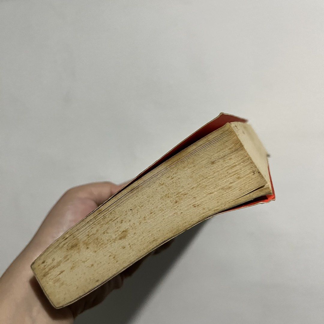 The Three-Body Problem by Cixin Liu Paperback (Category: Storybooks) located in Makati City. Submitted by binteji (Listing ID 1467440717, Image 3). Description: - Title: Sci-fi novel by Cixin Liu (Translated by Ken Liu) - Format: Paperback - Condition: Noticeable yellowing and foxing on page edges due to age/storage; minor creases and wear on the cover and spine.