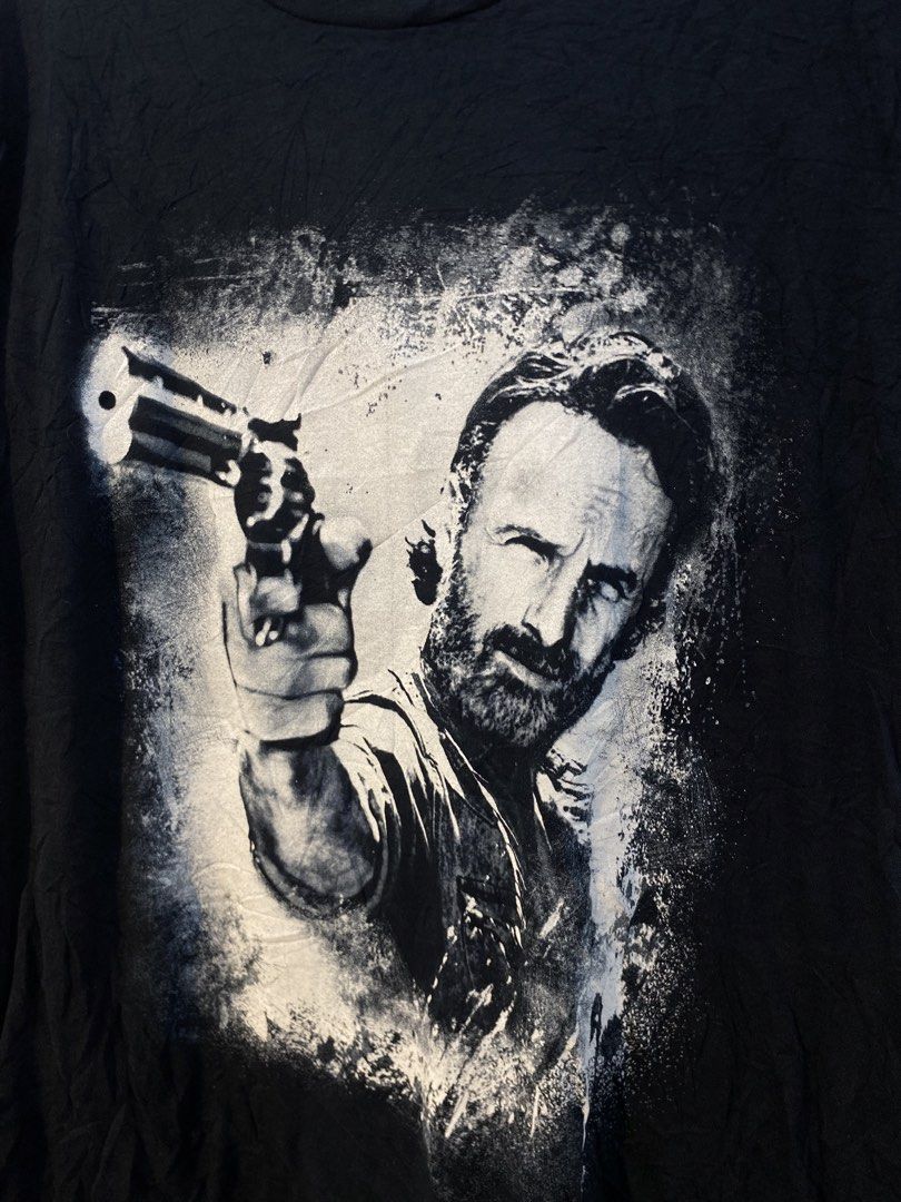 The Walking Dead Rick Distressed T-Shirt (Category: Tshirts & Polo Shirts ) located in Manila. Submitted by 2ndclassvintageph (Listing ID 1467546181, Image 2). Description: .