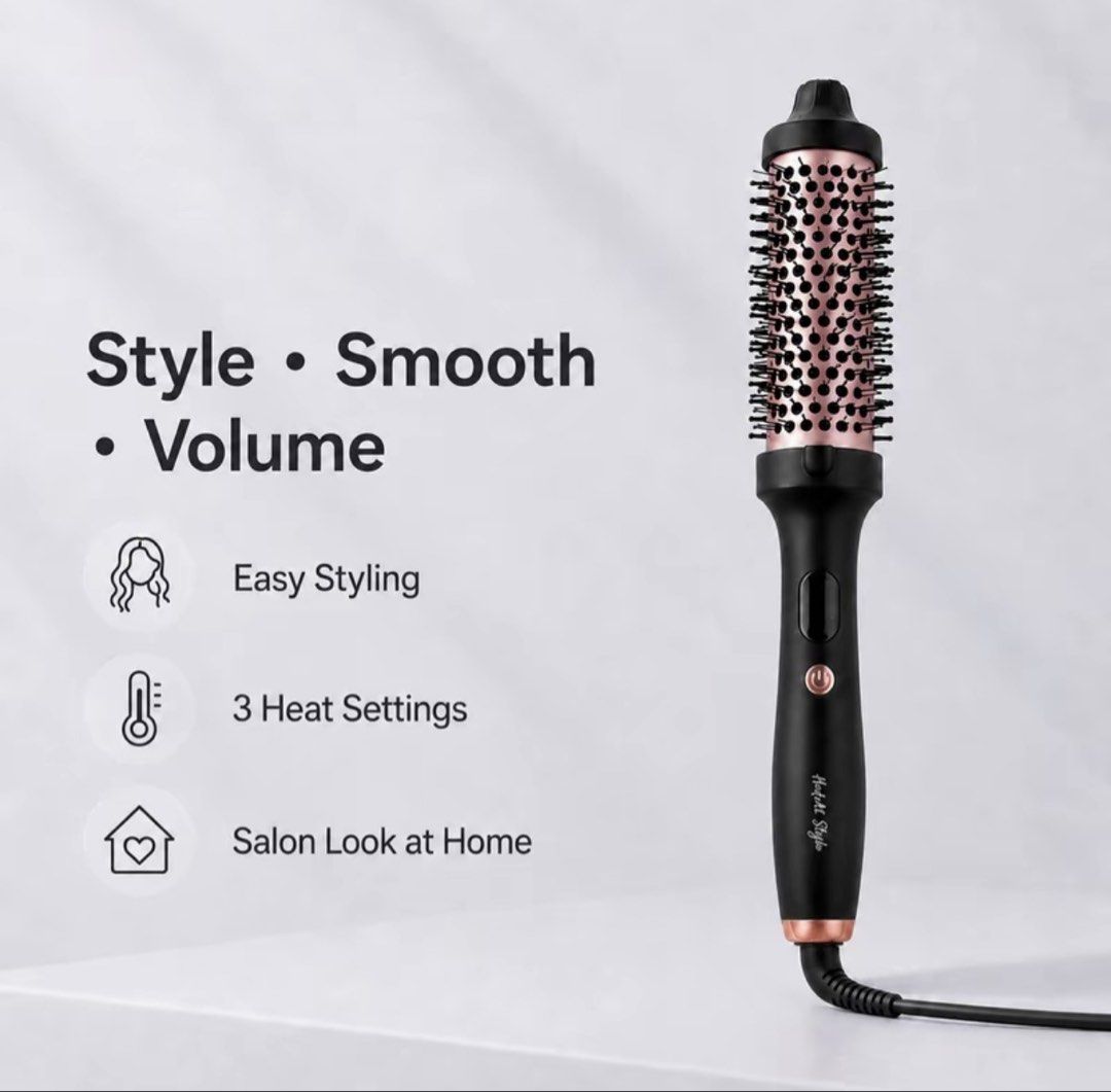 Thermal Brush Hodekt (Category: Hair) located in Manila. Submitted by picks_bymagz (Listing ID 1467395696, Image 1). Description: - no issues - rfs: i dont know how to use it - bought it for 700 - color black.