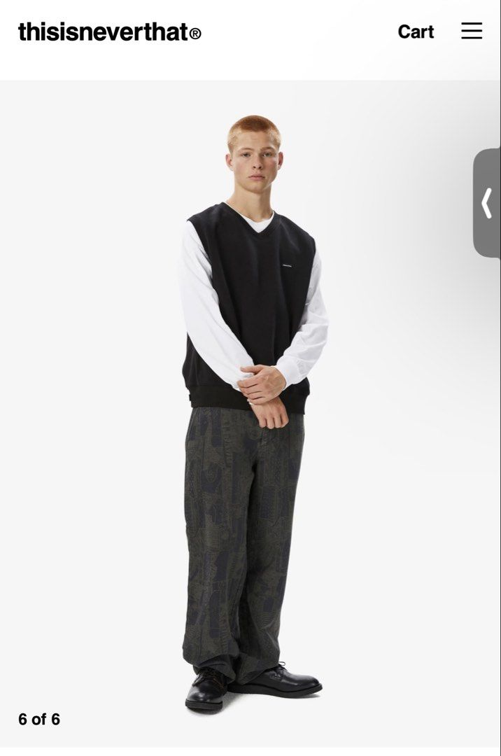 thisisneverthat Crazy Work Pant (Category: Trousers) located in Santa Rosa. Submitted by rgnrvn300 (Listing ID 1467556578, Image 1). Description: Brand new with tags Php 6,500 (12,990 srp) still nego M on tag 31-33 waist.