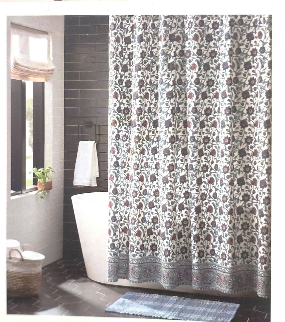 Threshold Shower Curtain Sets 100% Cotton Assorted Prints NewUSA (Category: Bathroom & Kitchen Fixtures) located in Mandaluyong City. Submitted by bentapinas (Listing ID 1467515938, Image 3). Description: Brand new Threshold Shower Curtains. 3 designs to choose from (Blue Border Floral, Blue Printed Quilt, Indigo Ikat). Bought directly in the USA. Guaranteed original. Meet ups preferably in Mandaluyong (Boni Ave) or Makati (Rockwell Mall/Makati A