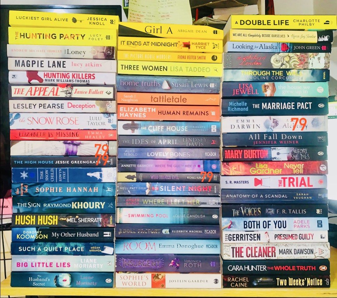 THRILLERS AVAILABLE‼️ (Category: Storybooks) located in Mandaue City. Submitted by protsaladv2.0 (Listing ID 1467443212, Image 1). Description: THRILLER BOOKS AVAILABLE (57 pcs.)‼️ • All books are authentic and in good condition • If per piece, ₱79 - ₱100 each depends on the book. • Open for TAKE ALL. • RFS - As of the moment, due to a busy schedule and other commitments, I no longer have the time to maintain my little book business. ALL MUST GO!