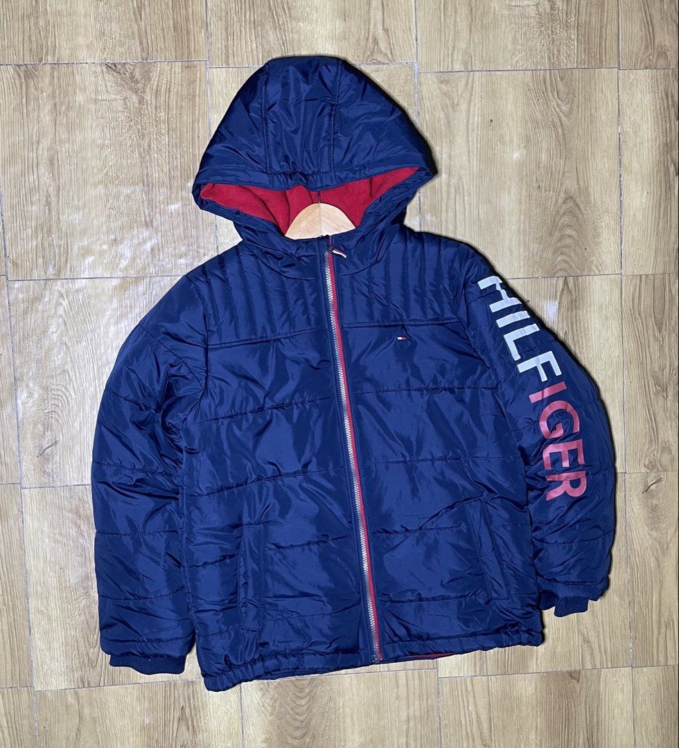 Tommy Hilfiger Puffer (Category: Coats, Jackets and Outerwear) located in Tacloban City. Submitted by susthriftshop (Listing ID 1467580570, Image 1). Description: Tommy hilfiger Puffer jacket As new condition No flaws Color rate 9.8/10 Dimes 20 by 25.5 pasok sa 26 1500.