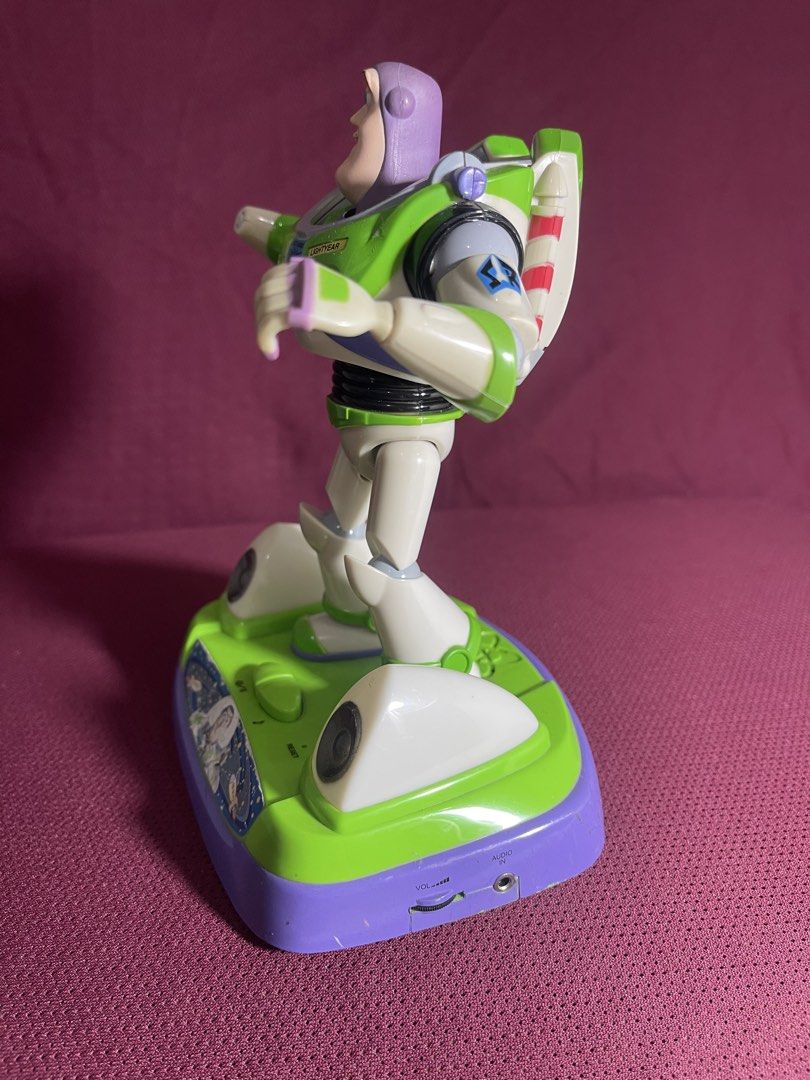 Toy Story Buzz Lightyear Speaker Base Action Figure (Category: Figurines & Statues) located in Manila. Submitted by dstrangerthings (Listing ID 1467566978, Image 3). Description: - Perfect for Toy Story fans, collectors, or a unique room decor ❎missing one hand po not working pang display nlng po ng collectors item value in nm condition;₱7k plus.