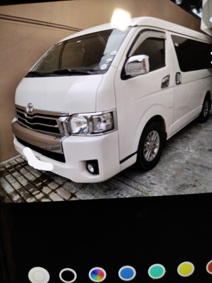 Toyota Hiace super grandia Auto (Category: Used Cars) located in Santa Rosa. Submitted by blueonions (Listing ID 1467500598, Image 2). Description: casa maintained , in good condition original leather seat.