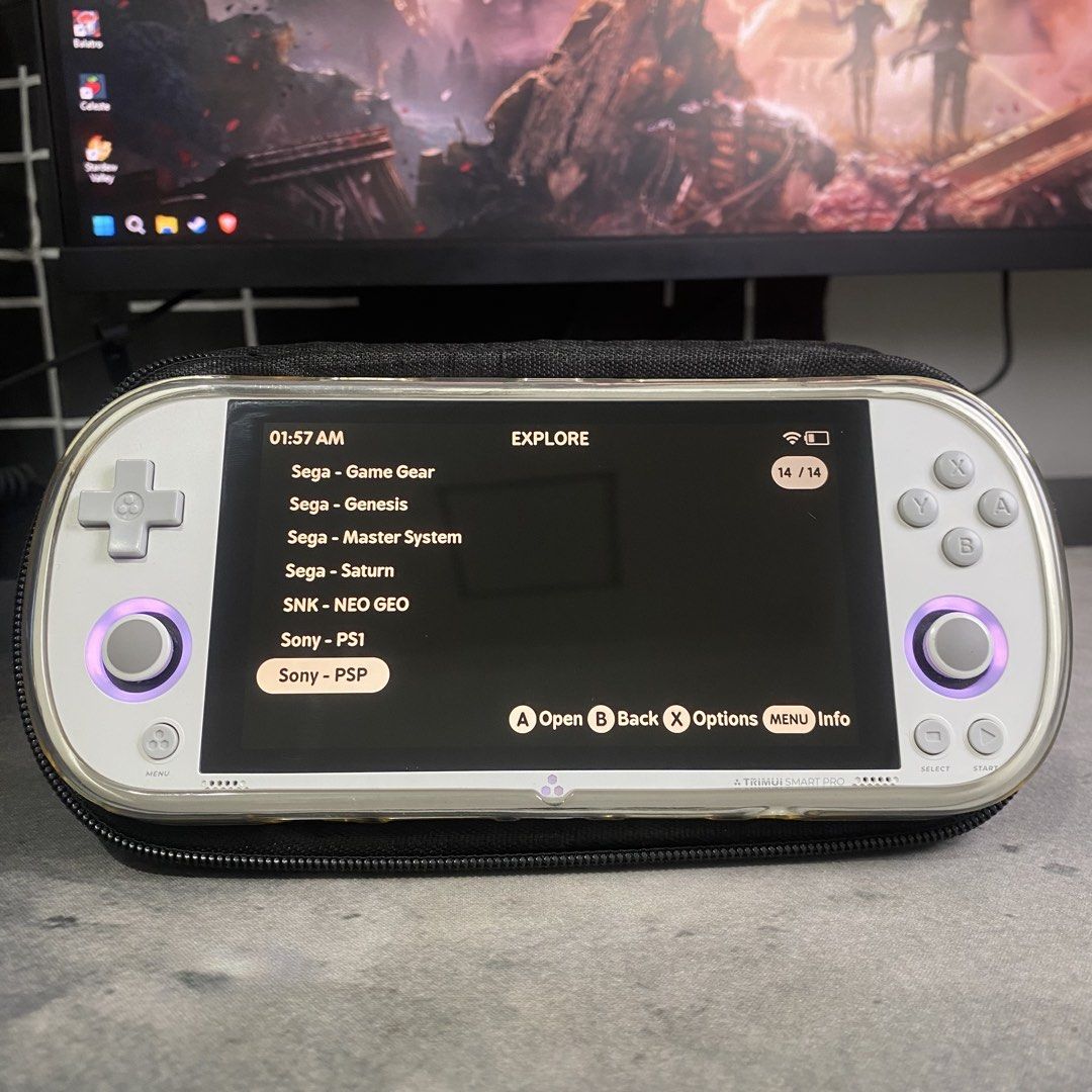 TRIMUI SMART PRO (Category: Others) located in Manila. Submitted by chicolocogaming (Listing ID 1467448235, Image 2). Description: WITH THOUSANDS OF GAMES INSTALLED.