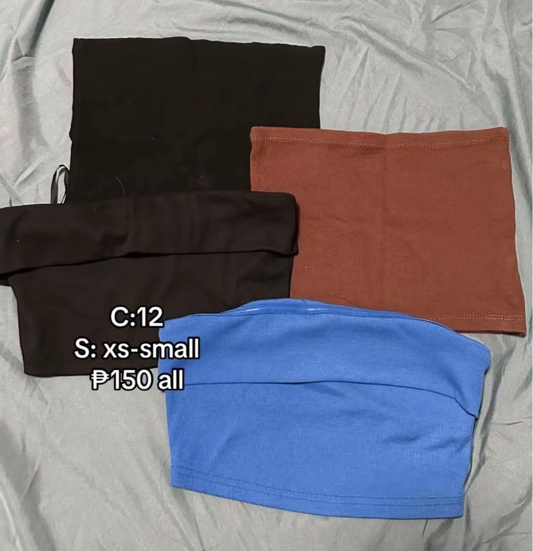 tube top bundle (Category: Others Tops) located in Manila. Submitted by kendra_434 (Listing ID 1467425508, Image 1). Description: 2 shein tops 2 none brand .