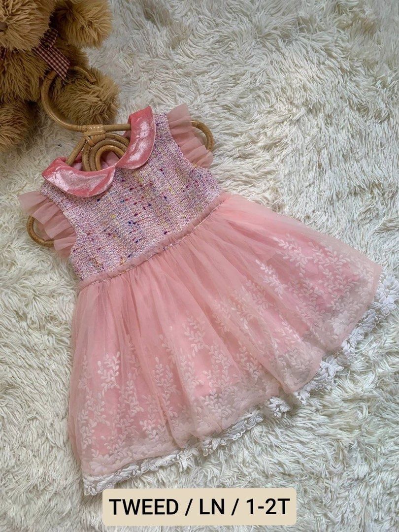 Tweed dress (Category: Babies & Kids Fashion) located in General Santos City (Dadiangas). Submitted by happyhues_2021 (Listing ID 1467594228, Image 1). Description: .