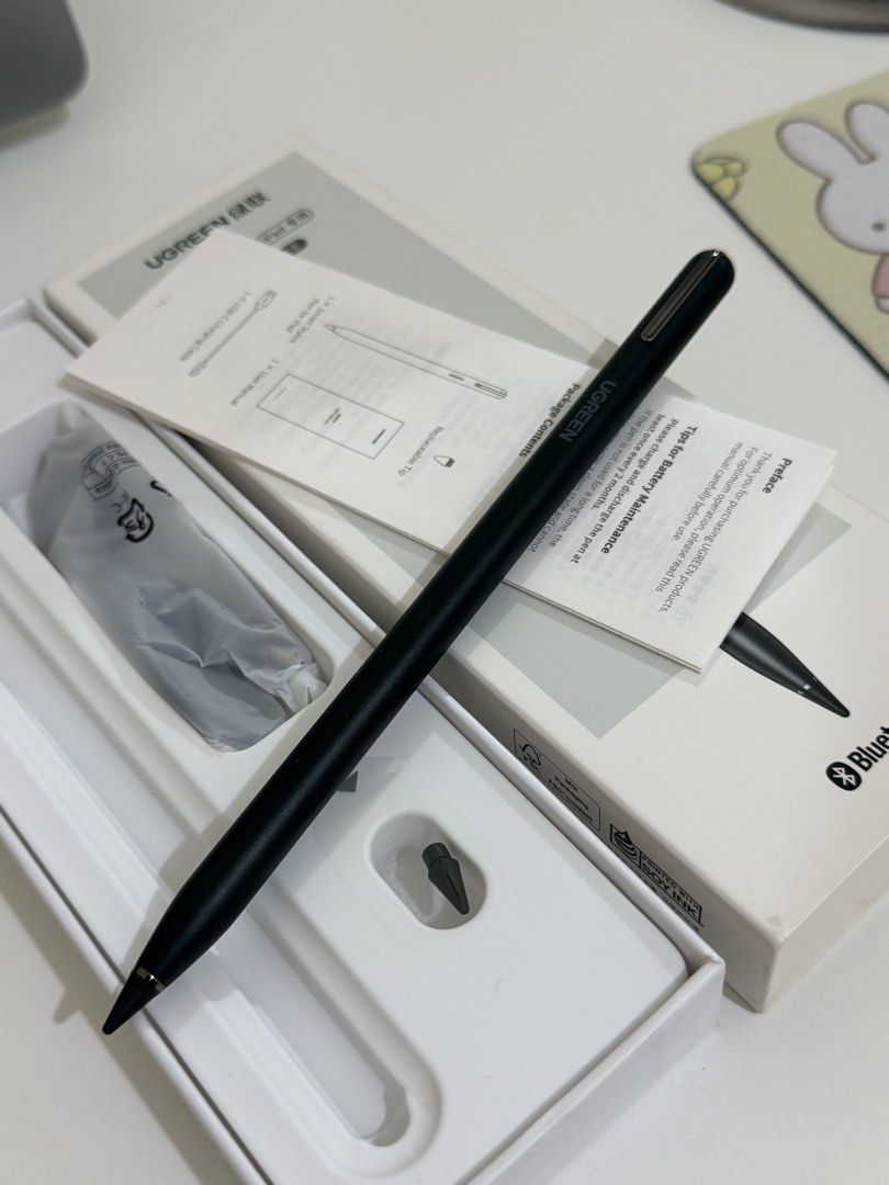 UGREEN Smart Stylus Pen for iPad Bluetooth Black (Category: Cables & Adaptors) located in Baguio. Submitted by thelittolwardrobe (Listing ID 1467501449, Image 2). Description: used 2x only no issue rfs:upgrade loc: Angeles pampanga.