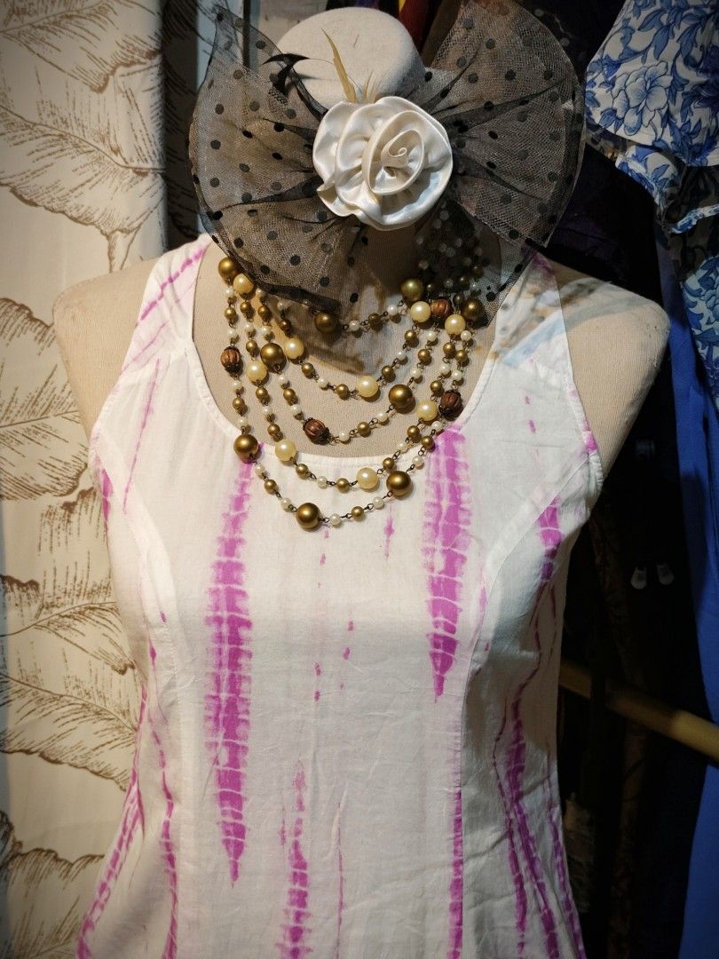 Ukay white/pink branded cotton dress (Category: Dresses) located in Rizal. Submitted by villacorta14757 (Listing ID 1467447821, Image 2). Description: Ukay white/pink branded cotton dress B 34 W 34 L 37 Slightly used Brand : Esprit Issue wash lng po.