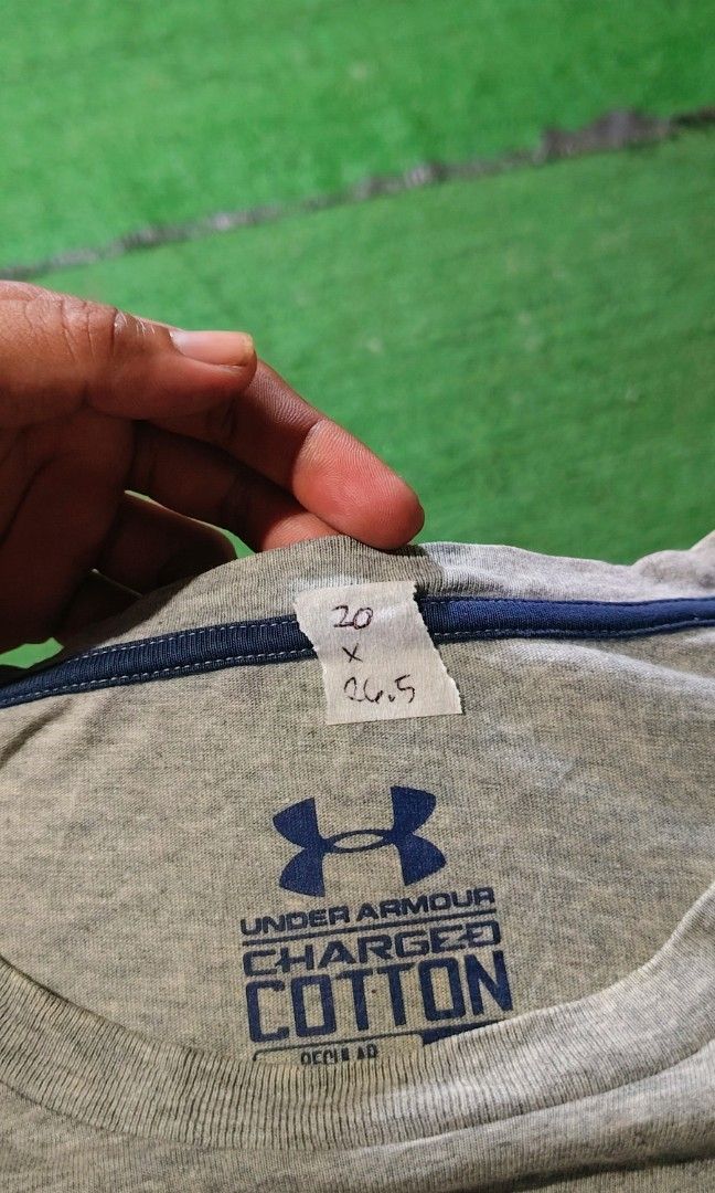 UNDER ARMOUR PATCH LOGO COTTON MEN SHIRT (Category: Tshirts & Polo Shirts ) located in General Santos City (Dadiangas). Submitted by danzdindin01 (Listing ID 1467545944, Image 2). Description: Legit Medium men Excellent No issue.