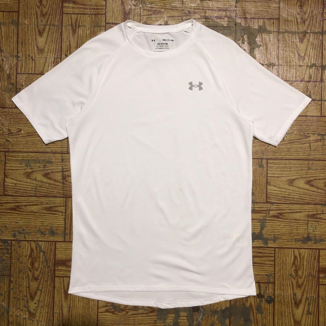 Under Armour UA Tech 2.0 Short-Sleeve Tee (Category: Tshirts & Polo Shirts ) located in Dasmarinas. Submitted by corenyxmessy_3rd_account (Listing ID 1467554221, Image 1). Description: width - 19 length - 27/28.
