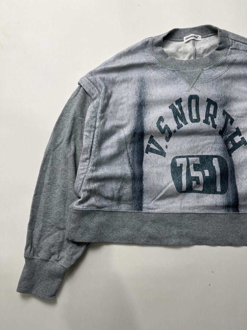 Undercover Womens C/S Sweat Grey (Category: Luxury Apparel) located in Makati City. Submitted by ufcknwthbst (Listing ID 1467469565, Image 2). Description: 22 inch width 22 inch length 9.5/10 condition No issue.
