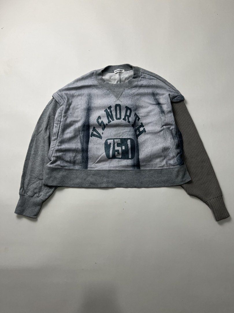 Undercover Womens C/S Sweat Grey (Category: Luxury Apparel) located in Makati City. Submitted by ufcknwthbst (Listing ID 1467469565, Image 1). Description: 22 inch width 22 inch length 9.5/10 condition No issue.
