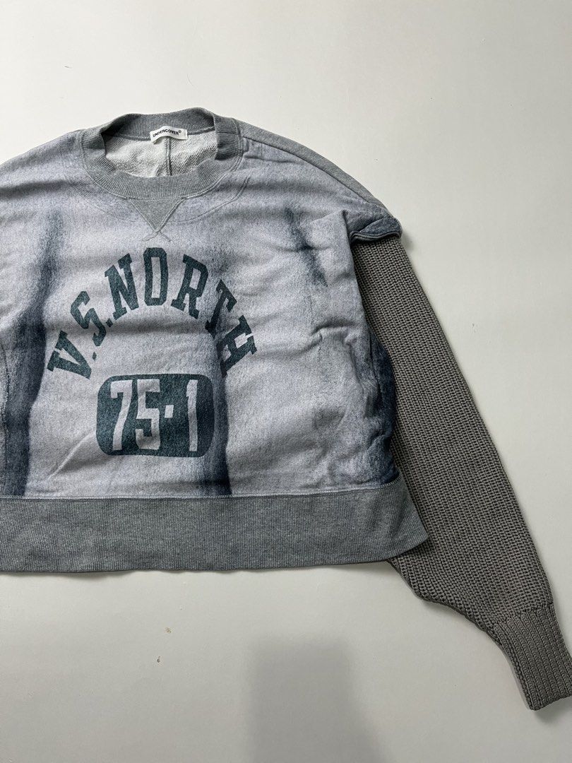 Undercover Womens C/S Sweat Grey (Category: Luxury Apparel) located in Makati City. Submitted by ufcknwthbst (Listing ID 1467469565, Image 3). Description: 22 inch width 22 inch length 9.5/10 condition No issue.