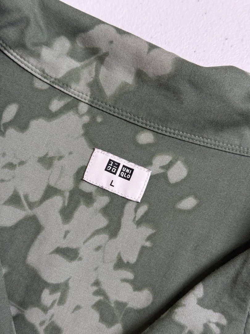 UNIQLO PRINTED OPEN COLLAR SHIRT (Category: Tshirts & Polo Shirts ) located in Tacloban City. Submitted by coachfinds (Listing ID 1467378795, Image 3). Description: UNIQLO PRINTED OPEN COLLAR SHIRT LARGE ON TAG MAY FIT XL W 24 X L 28 COLOR RATE: 9.5/10 CONDITION: 9.5/10 MINE: 699.