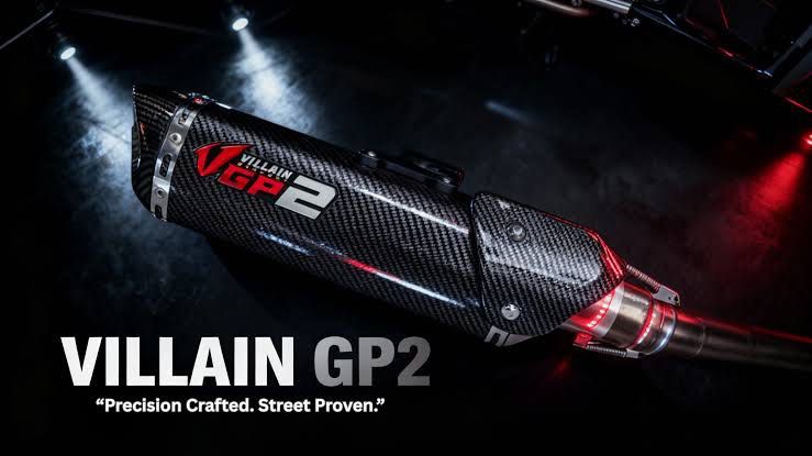 Villain GP2 for Aerox V2 (Category: Mufflers, Exhaust Parts & Accessories) located in Manila. Submitted by abcdcv (Listing ID 1467484480, Image 1). Description: - Villain GP2 - Like New! - Muffler/Exhaust for Aerox V2.