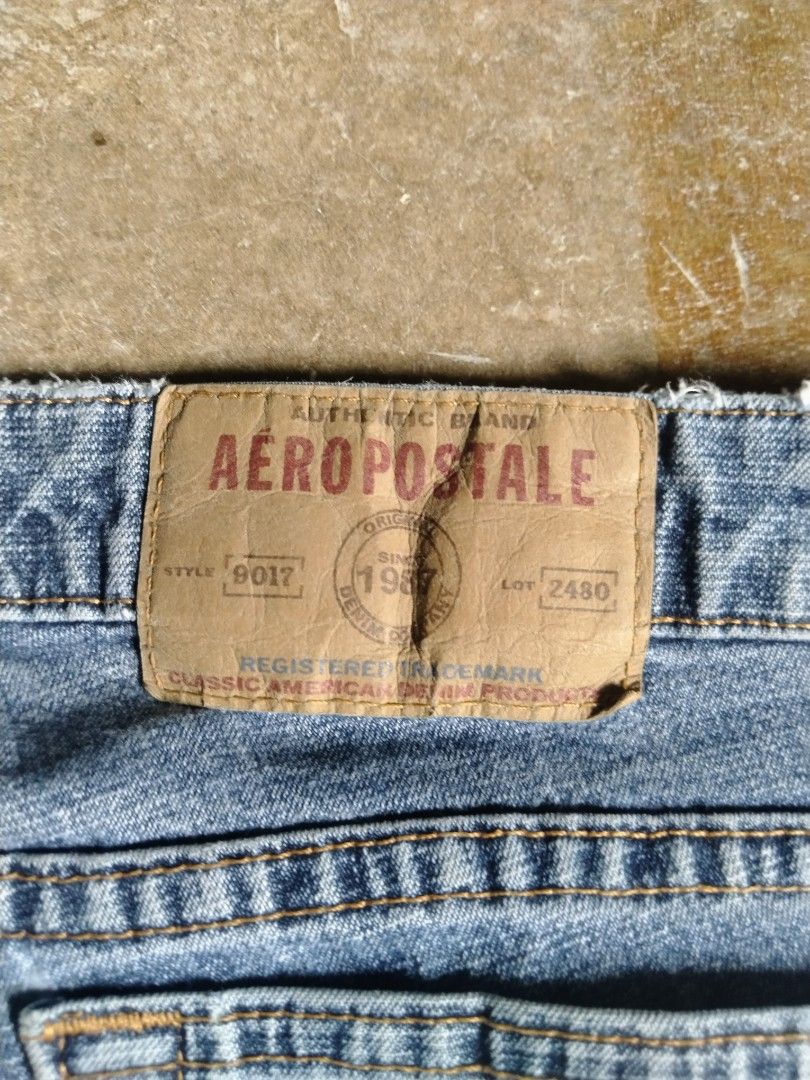 Vintage Aeropostale Bootcut Flare Jeans (Category: Jeans) located in Abucay. Submitted by keithdarwin (Listing ID 1467494553, Image 3). Description: Aeropostale Bootcut Flare Jeans W: 31" L: 39.5" Leg Opening: 9" Thigh: 9" Rise: 9.5" Price: ₱599 FREE SHIPPING MoP: GCash or Maribank Strictly PAYMENT FIRST Location: Bulacan Ships via JnT.