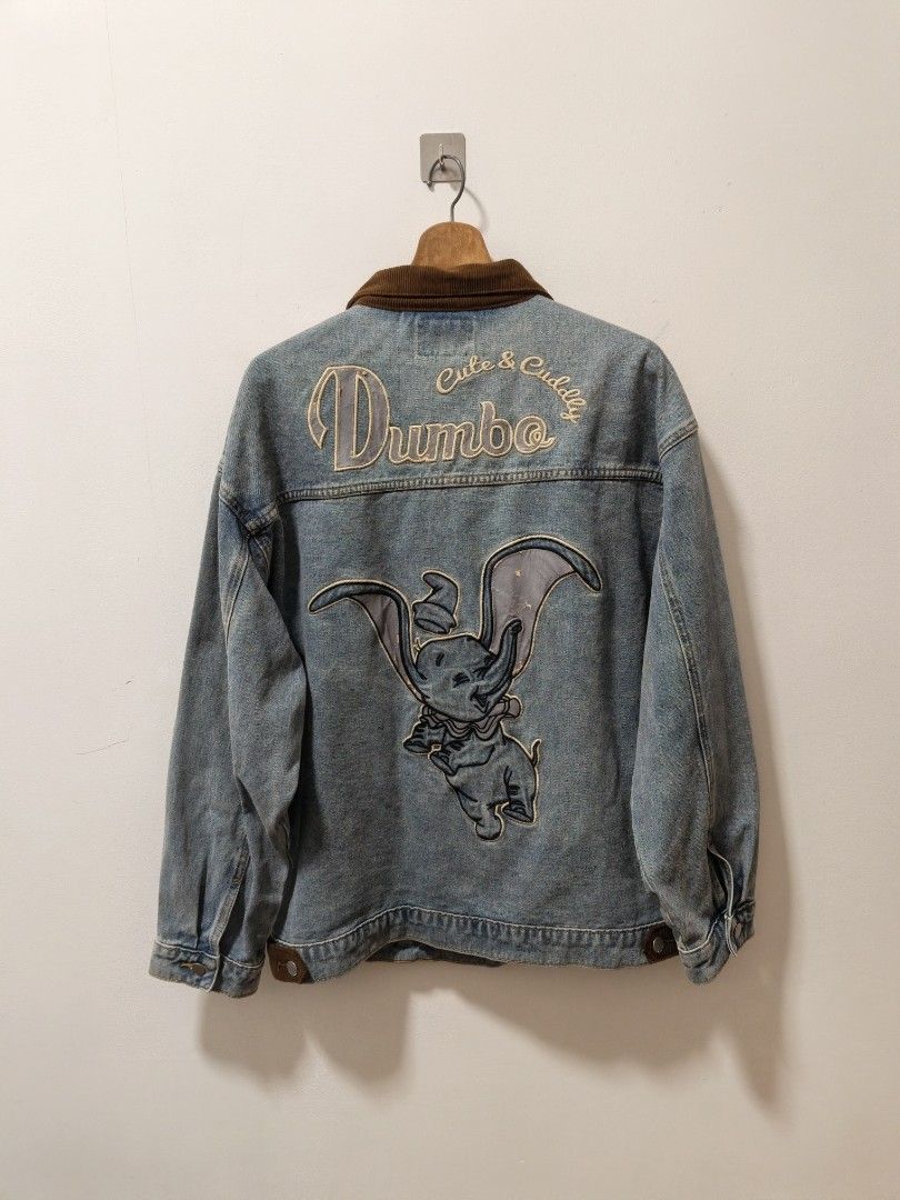 Vintage Disney Denim Jacket (Category: Coats, Jackets and Outerwear) located in Manila. Submitted by aristothrift (Listing ID 1467590447, Image 2). Description: Dimes: 24x28 Issue: Damage on print Location: Antipolo.