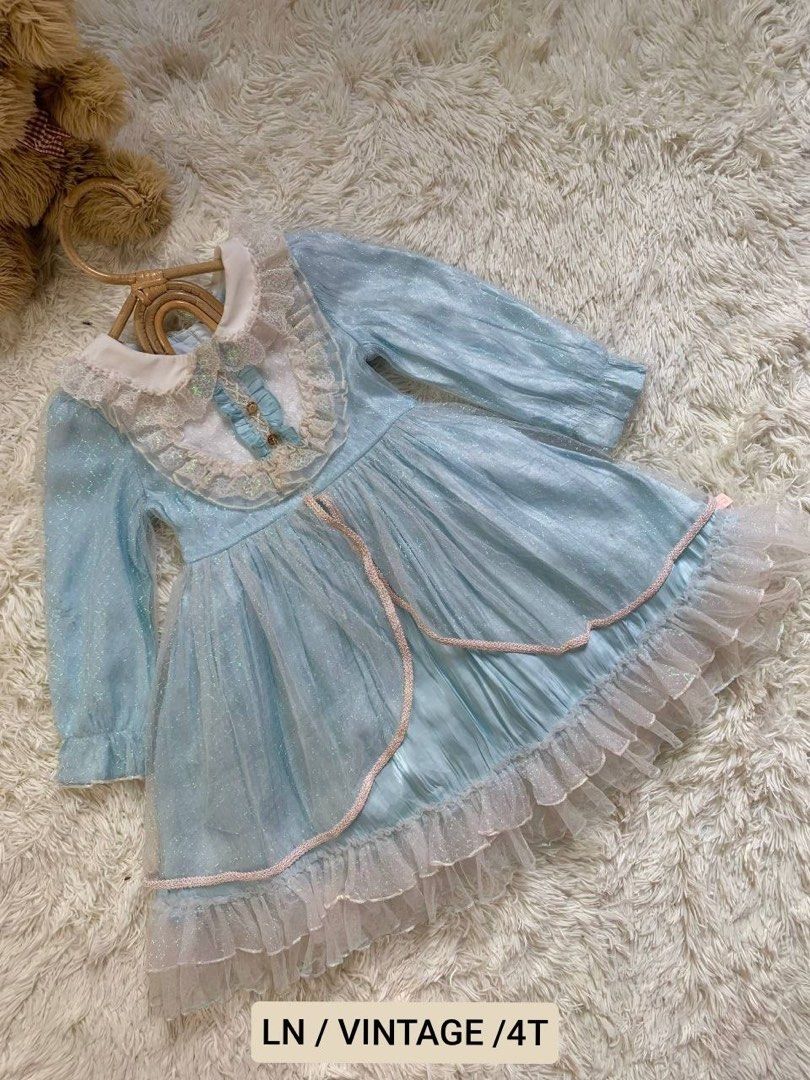 VINTAGE DRESS 4T (Category: Babies & Kids Fashion) located in General Santos City (Dadiangas). Submitted by happyhues_2021 (Listing ID 1467596305, Image 1). Description: .