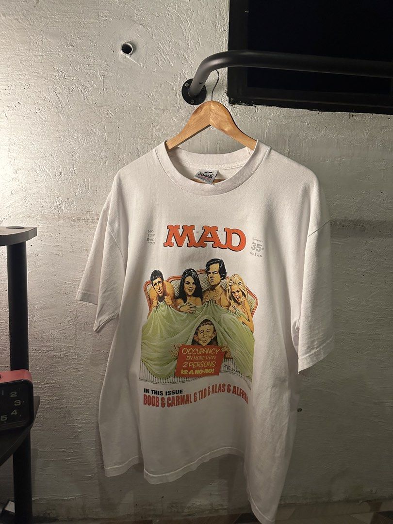 vintage MAD shirt (Category: Tshirts & Polo Shirts ) located in Calamba. Submitted by twstwrld (Listing ID 1467471784, Image 1). Description: auth pro club size xl 23x29.